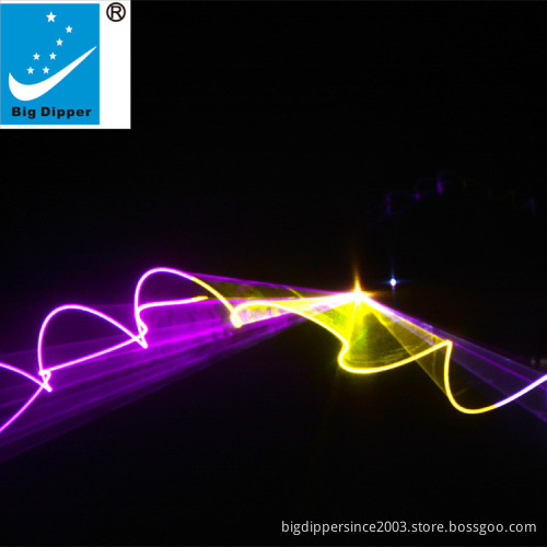 Big Dipper Light laser KM002RGB dmx led laser seven stars with time and space tunnel Butterfly dances effect